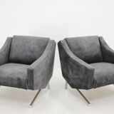 Paire de fauteuils design italien des années 1970