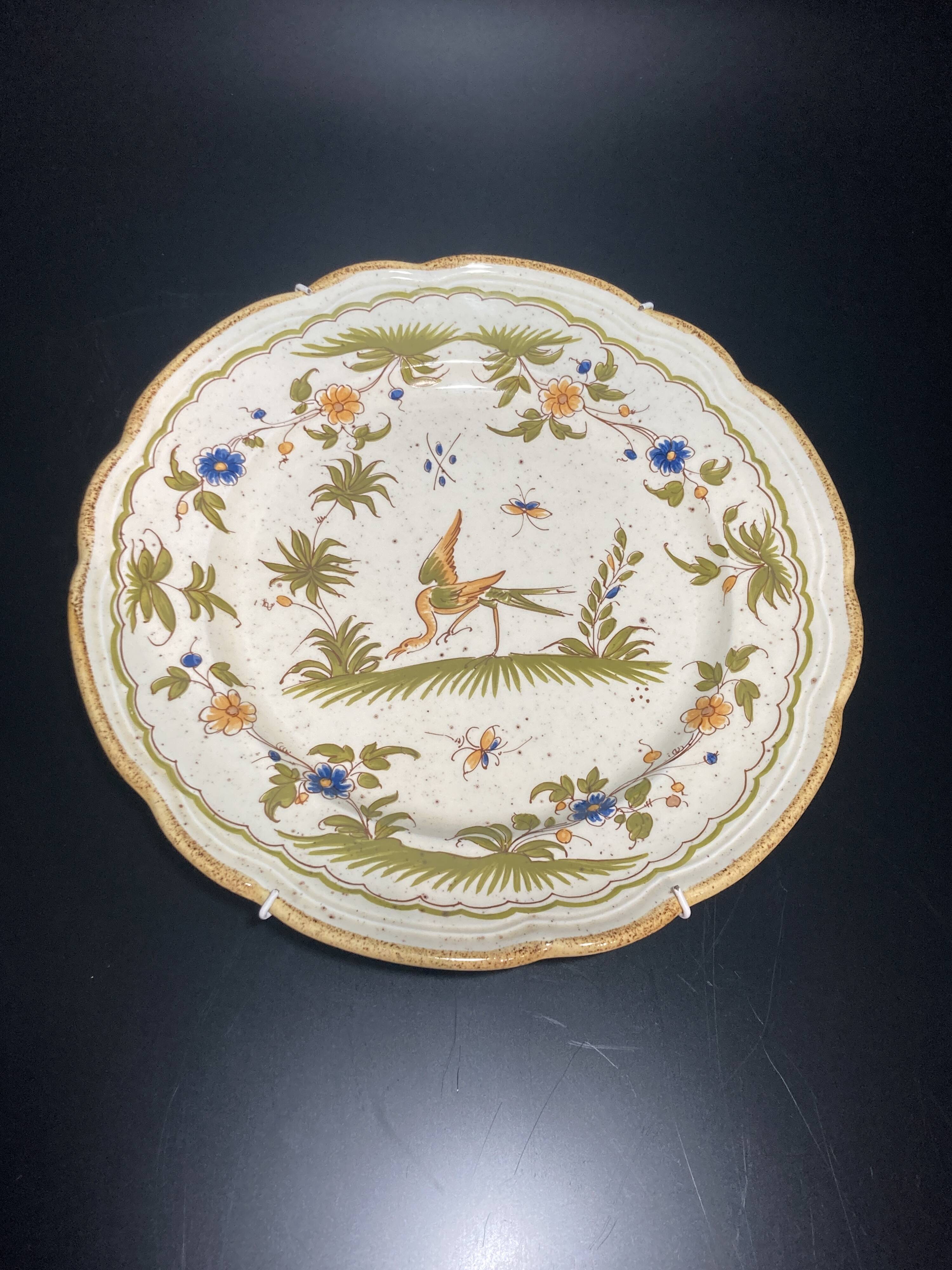 Set of 2 decorative wall plates