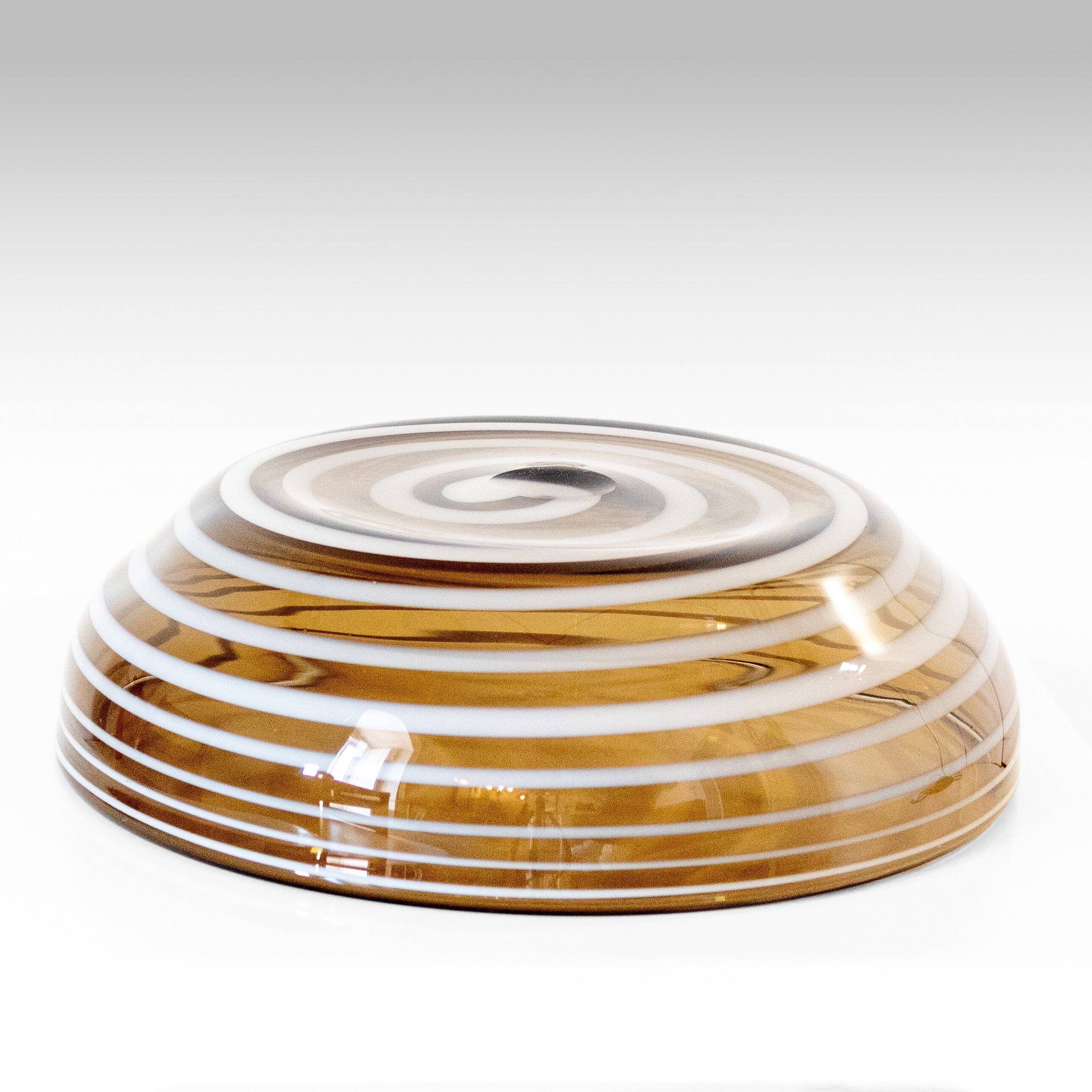 Vase central en verre