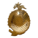 Pineapple brass catchall