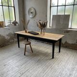 2m pine and oak farmhouse table