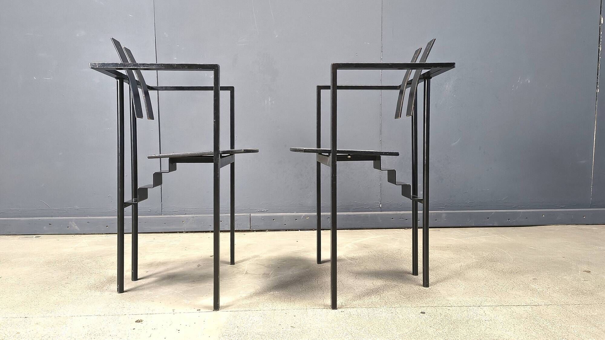 Trix dining chairs by Karl Friedrich Förster for KFF, 1980s, set of 2