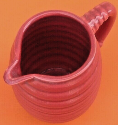 1950s pitcher / spiral broc glazed ceramic