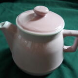 Old small pink teapot