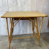 Vintage rattan desk