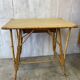Bureau en rotin vintage