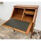 Rustic secretary in solid oak