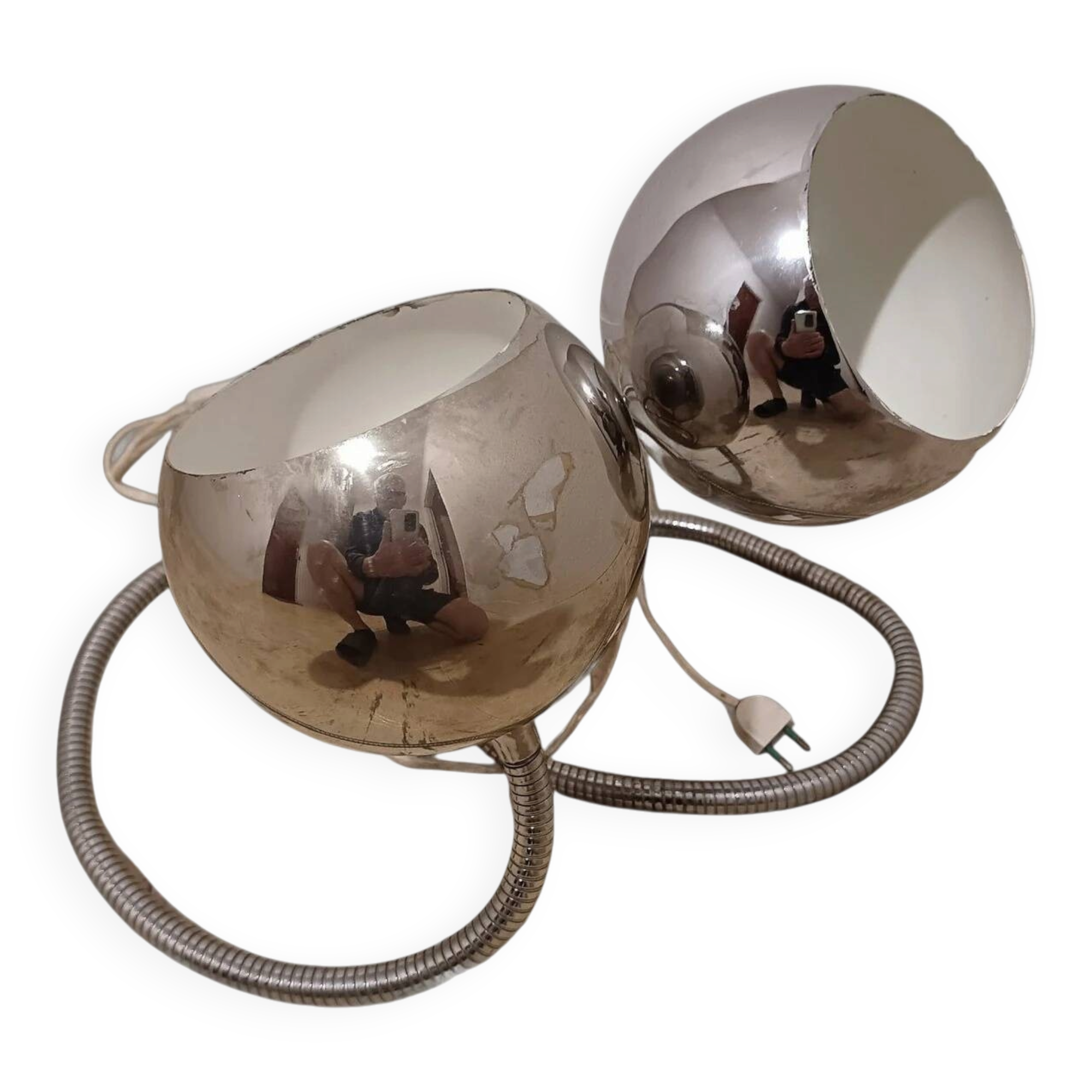 SERPENT LAMP GOFFREDO REGGIANI VINTAGE DESIGN ITALY IN ITS ORIGINAL CONDITION