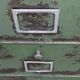 Antique metal cabinet with valves