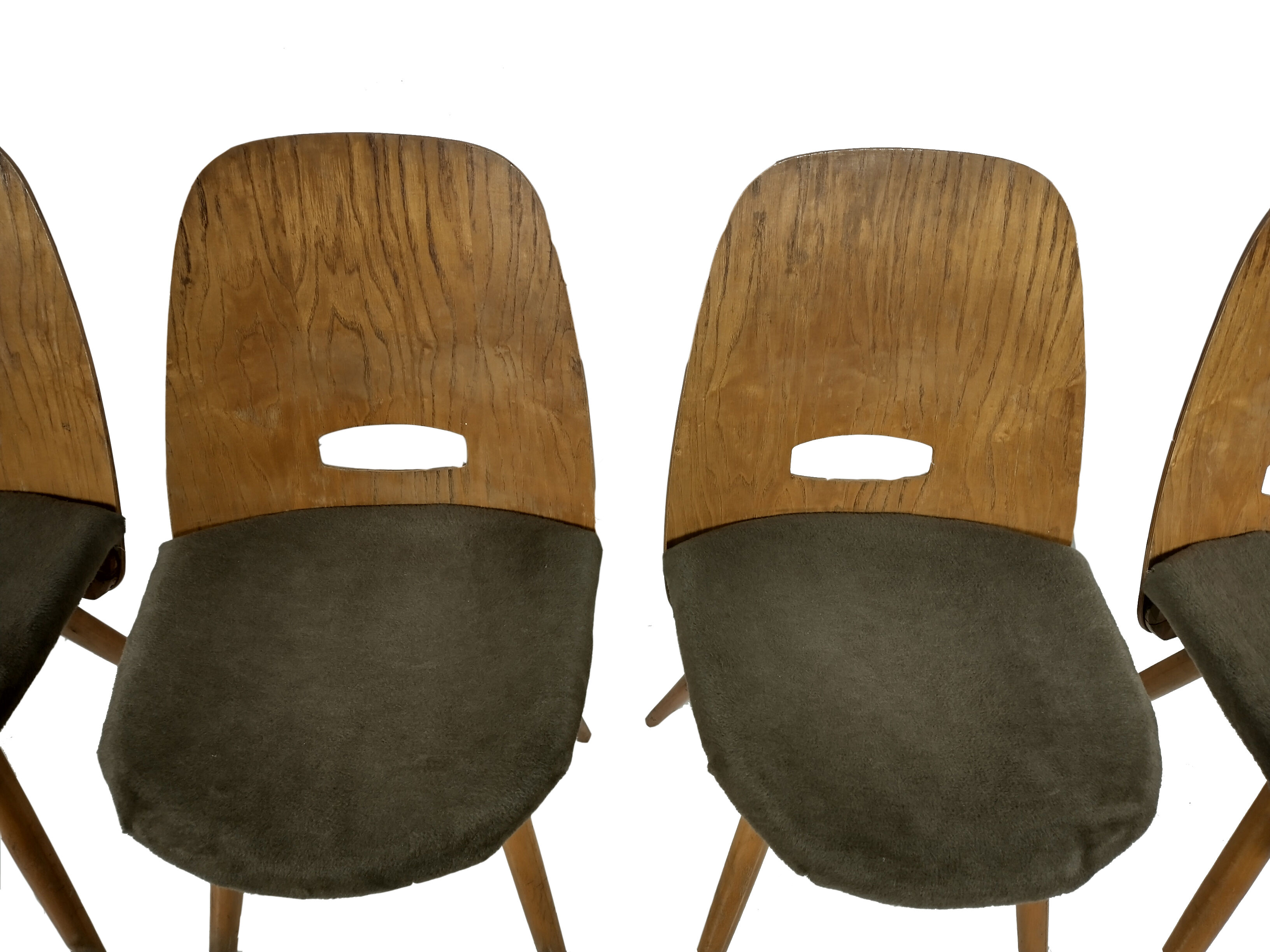 Dining chairs from tatra, 1960s, set of 4