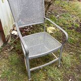 Gustave Serrurier Bovy steel armchair