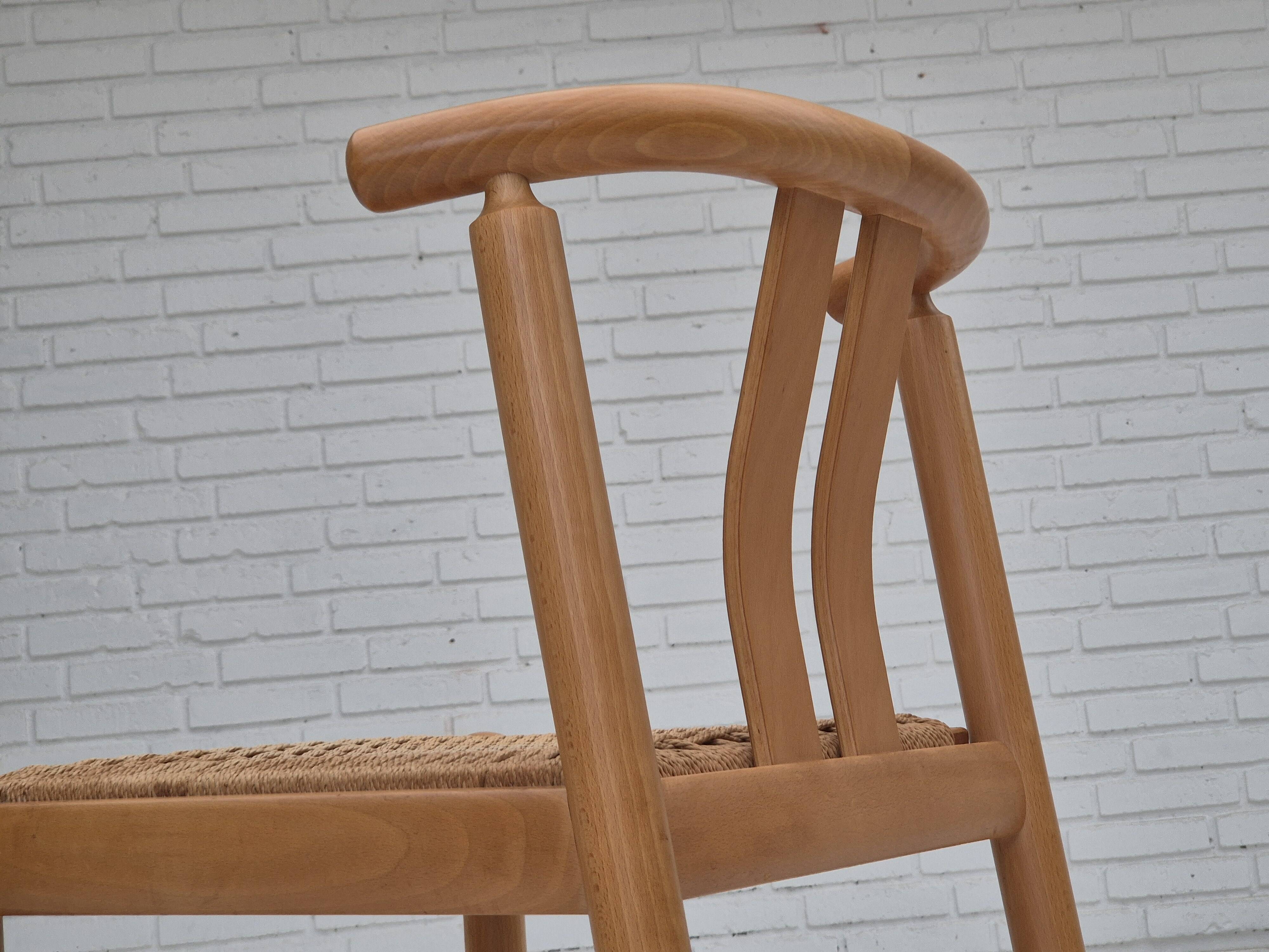 1970s, Danish design by Hans J. Frydendahl, pair of chairs model "Cleopatra".