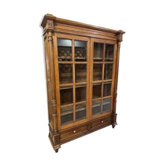 Walnut display case