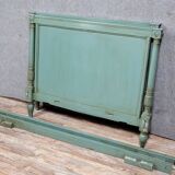 Directoire period center bed in lacquered wood