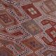Vintage Turkish kilim, handwoven, 176x244 cm.