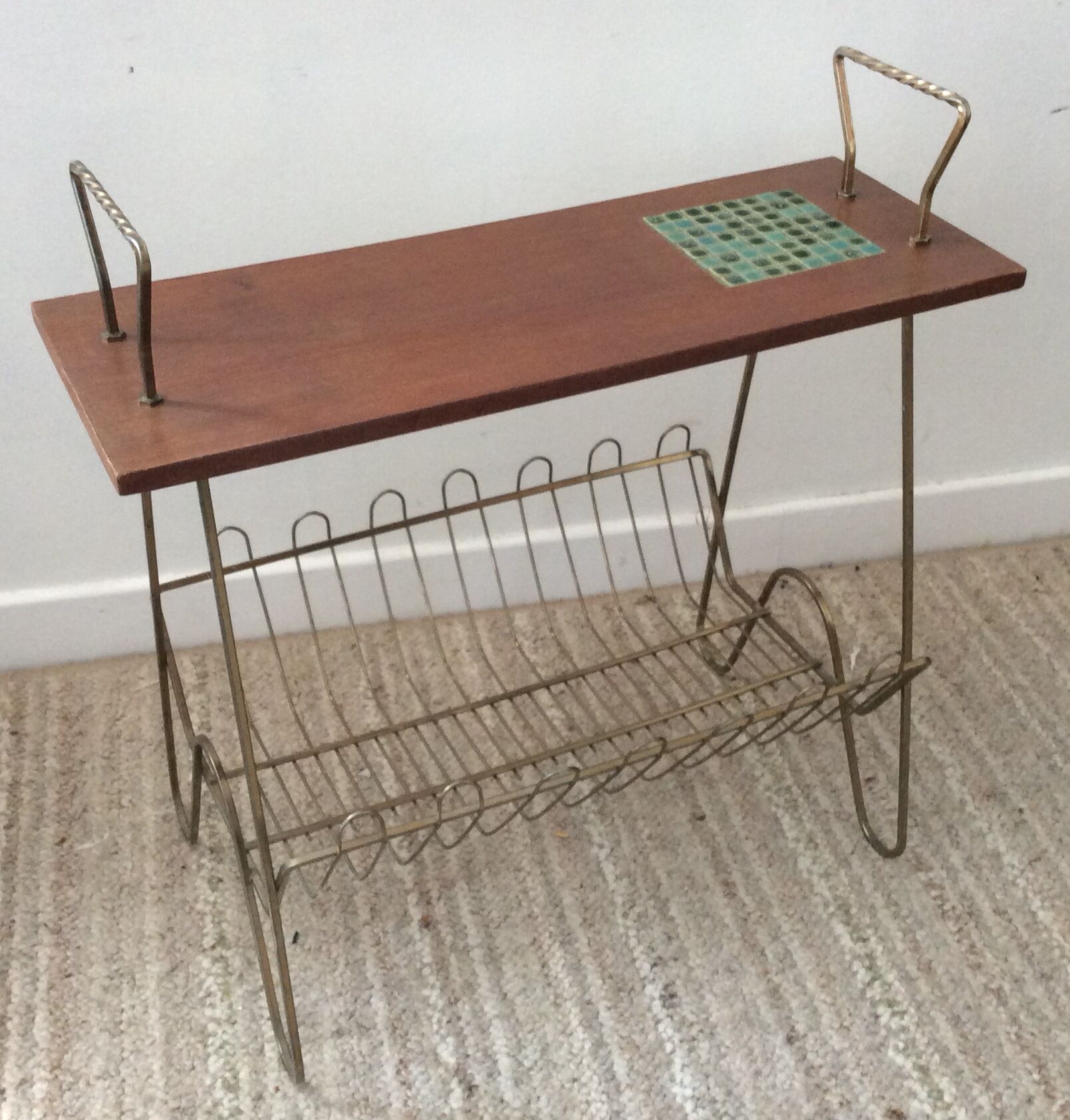 Vintage magazine holders from the 60s-70s