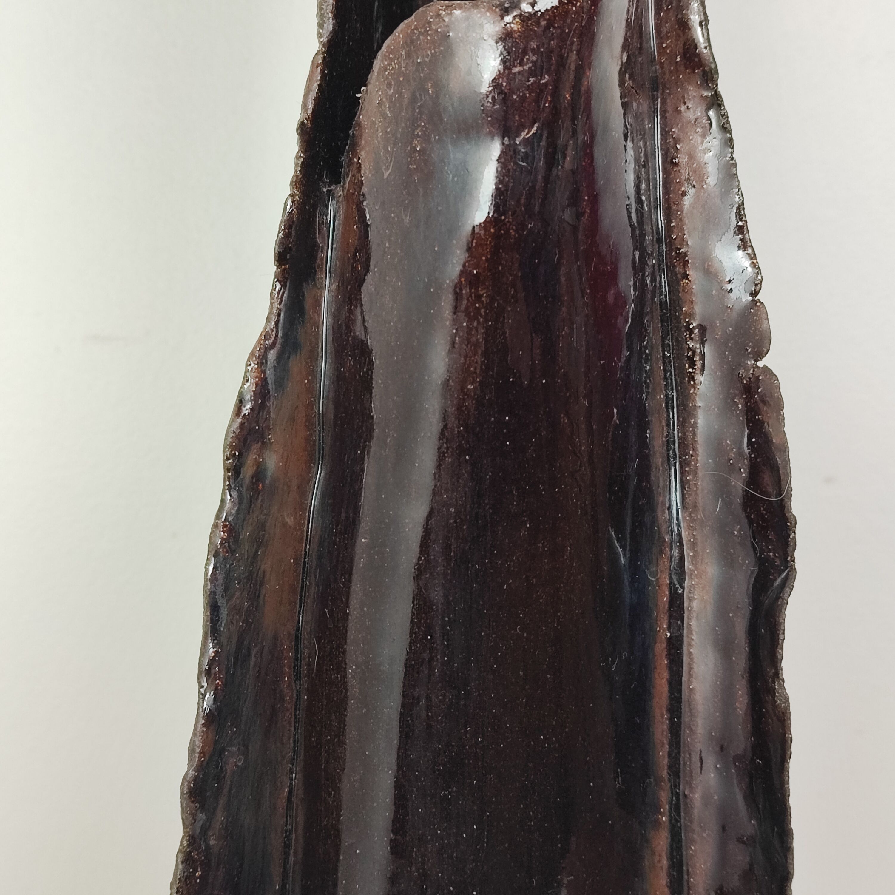 "Brutalist" ceramic vase