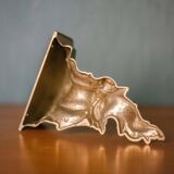 Rococo bronze wall console, small wall shelf, wall light, interior decoration