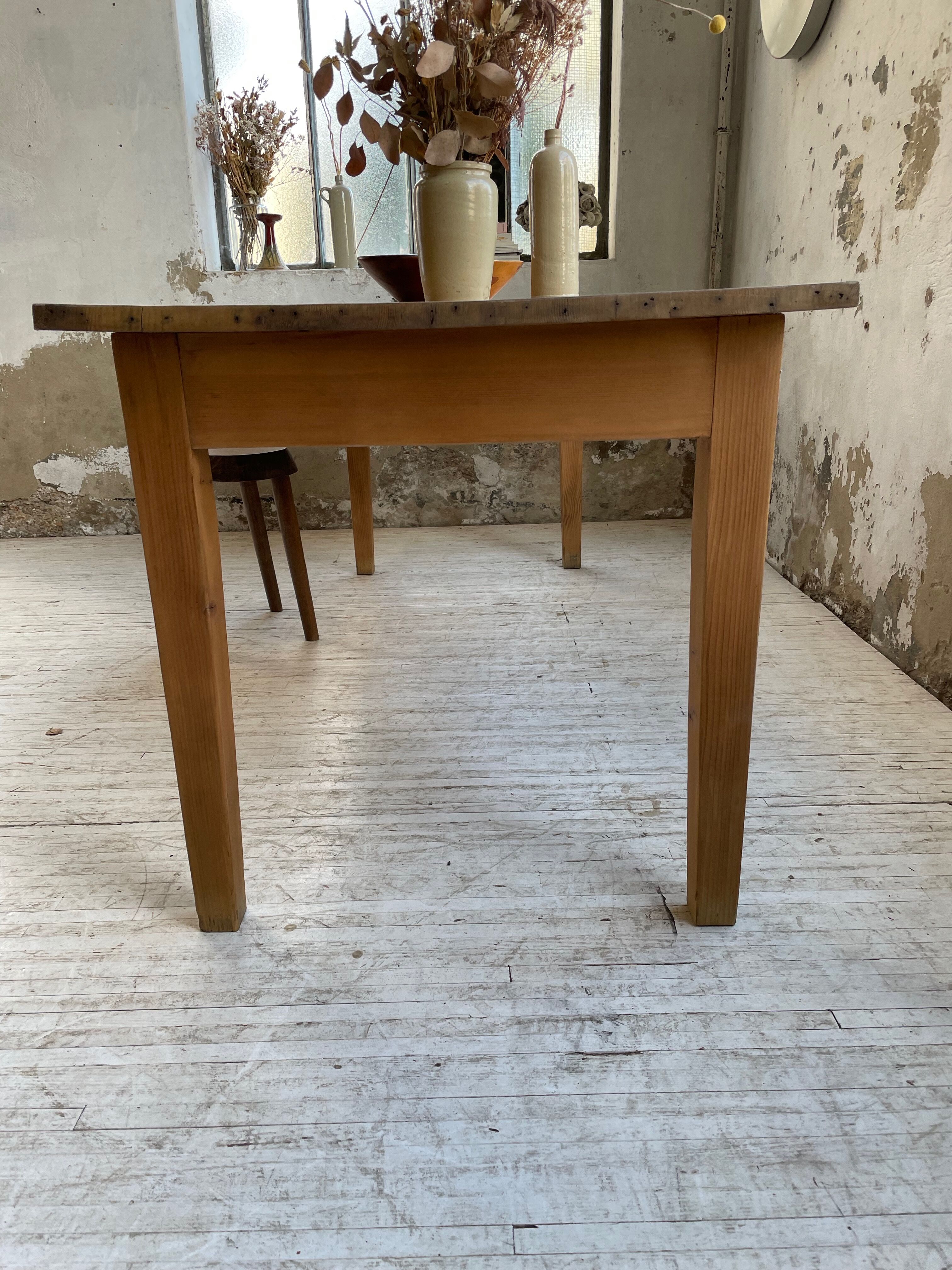 Farmhouse table 2m in pine