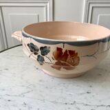 Eared salad bowl digoin sarrreguemines 30s-40s