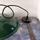 Green opaline pendant light