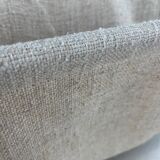 Vintage rattan magazine rack