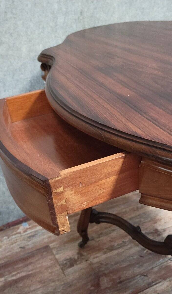 Gueridon Parisien dit "Violoné"époque Napoléon III en acajou