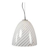 Lumière pendante en verre murano italien des années 1970 par avmazzega