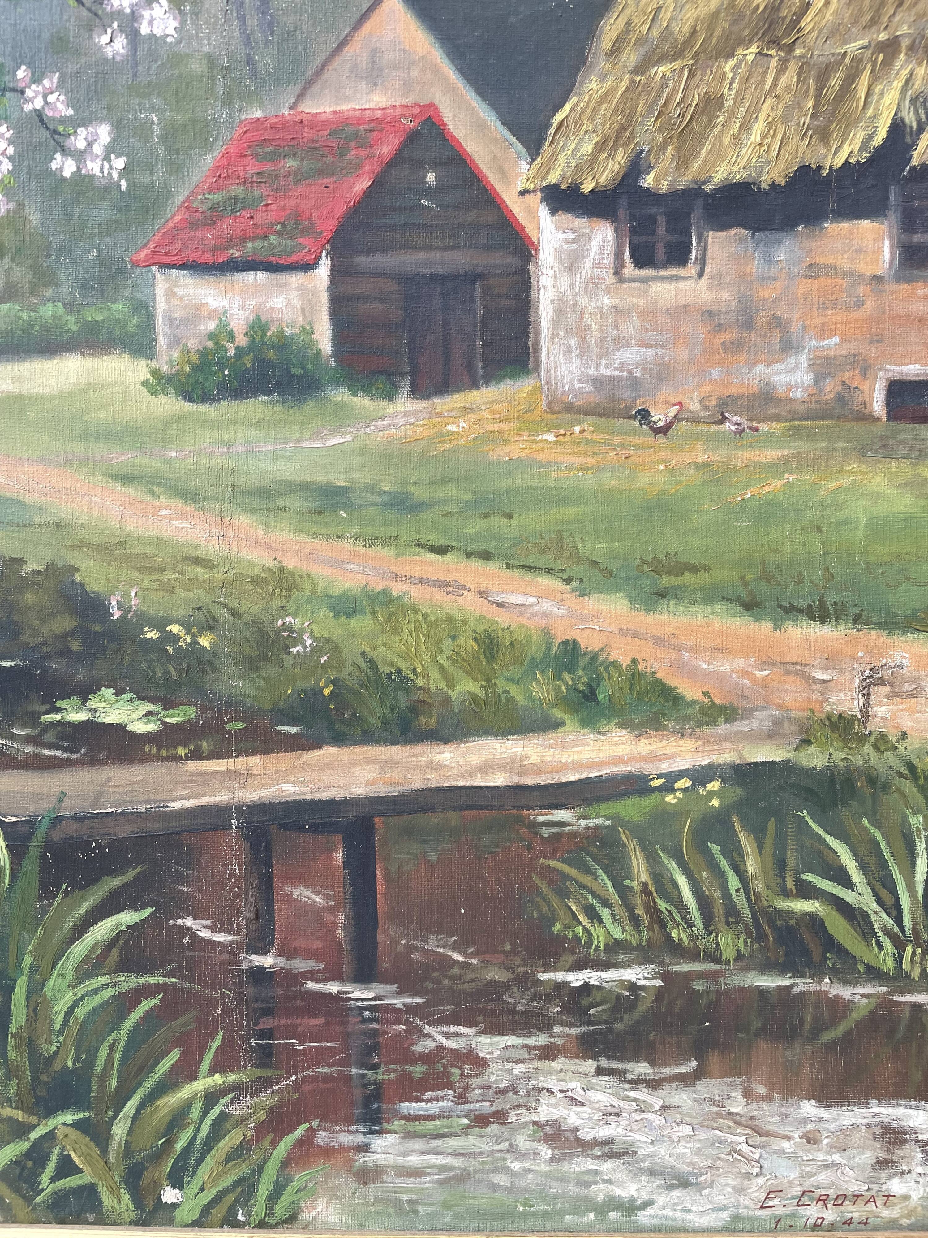 Oil painting canvas 1944 XL