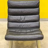 COR "Sinus" Cantilever Lounge Chair – Black Leather & Steel (1976)