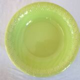 6 antique dinner plates and serving dish Ceramiche, Italy