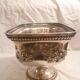 TABLECLOTH/CENTREPIECE/FOOTED METAL COOLER.