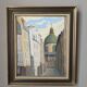 Oil on canvas street in Paris