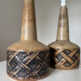 PairTtable lamps, Søholm Stentøj, denmark, 1960s, set of 2