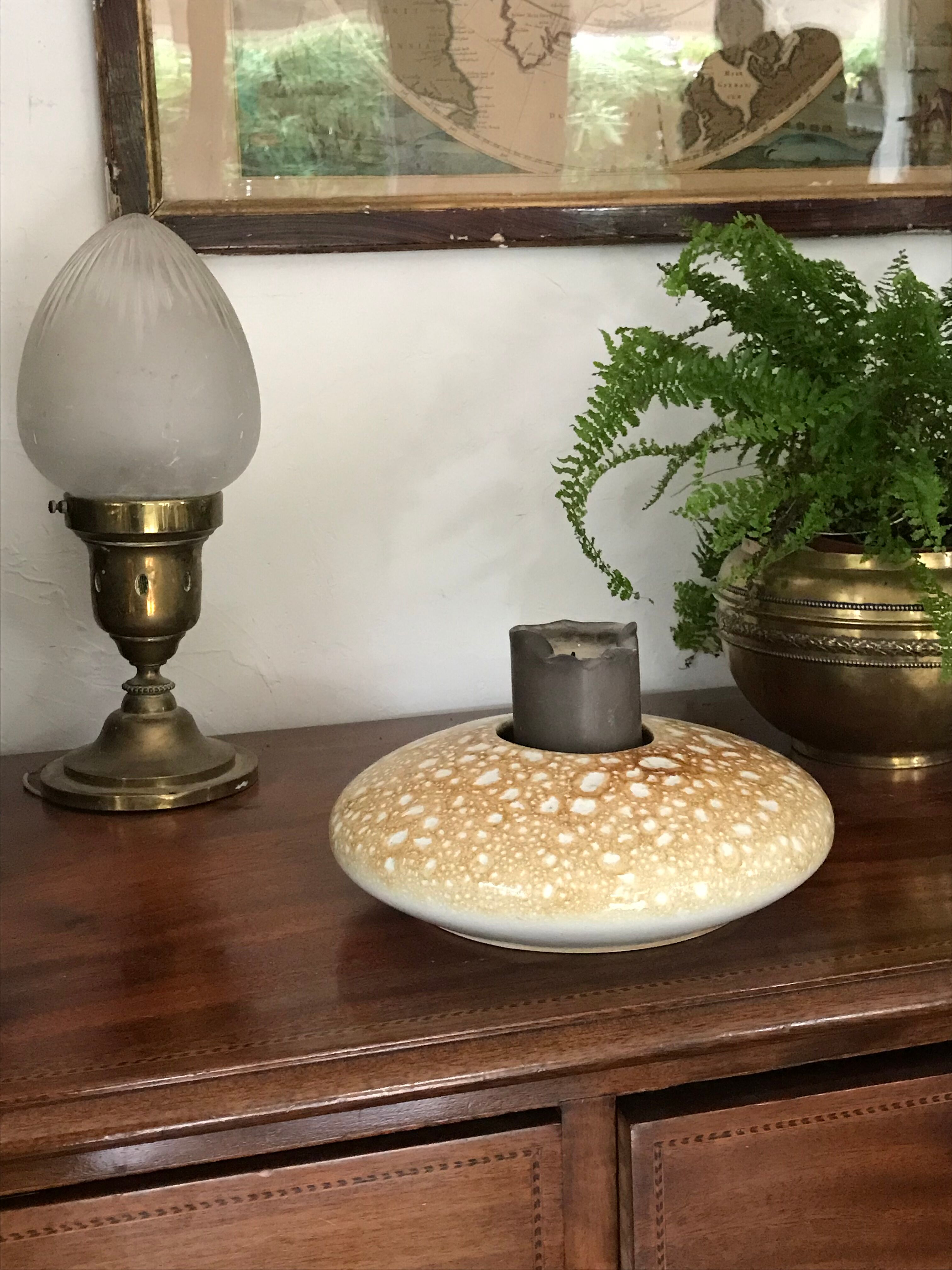 Villeroy & Boch ceramic candle holder. 24cm