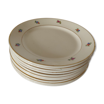 10 Badonviller dessert plates