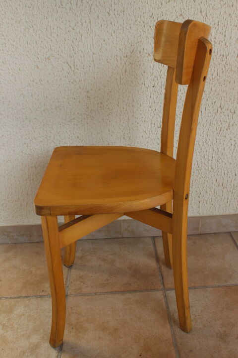 Duo de chaises bistrot années 60