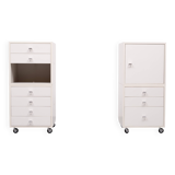 Pair of Q BUS cabinets by Cees Braakman for Pastoe, 1960s