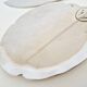 Dessert or ice cream cutlery set, in silver-plated metal.