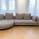 MINOTTI Round Large Chaise Longue Sofa
