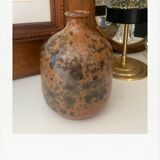 Stoneware ball vase