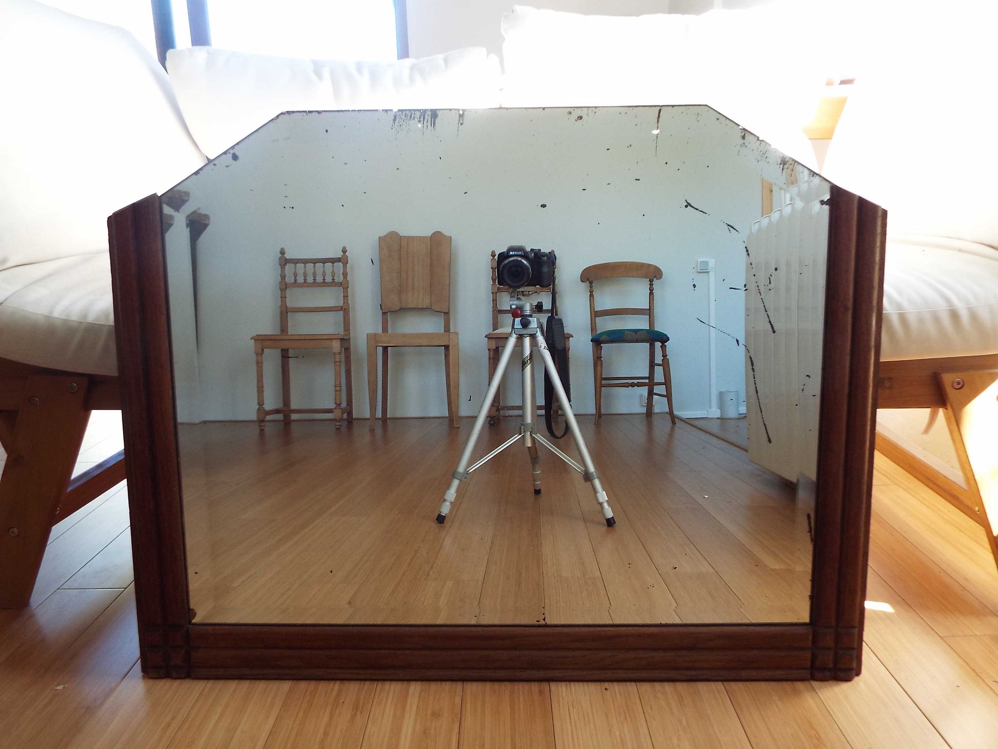 Miroir art déco 81x62cm