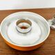 Orange 1970s Ufo Wall or Ceiling Lamp from Staff