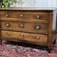 Louis XVI commode from the 18th century in walnut.