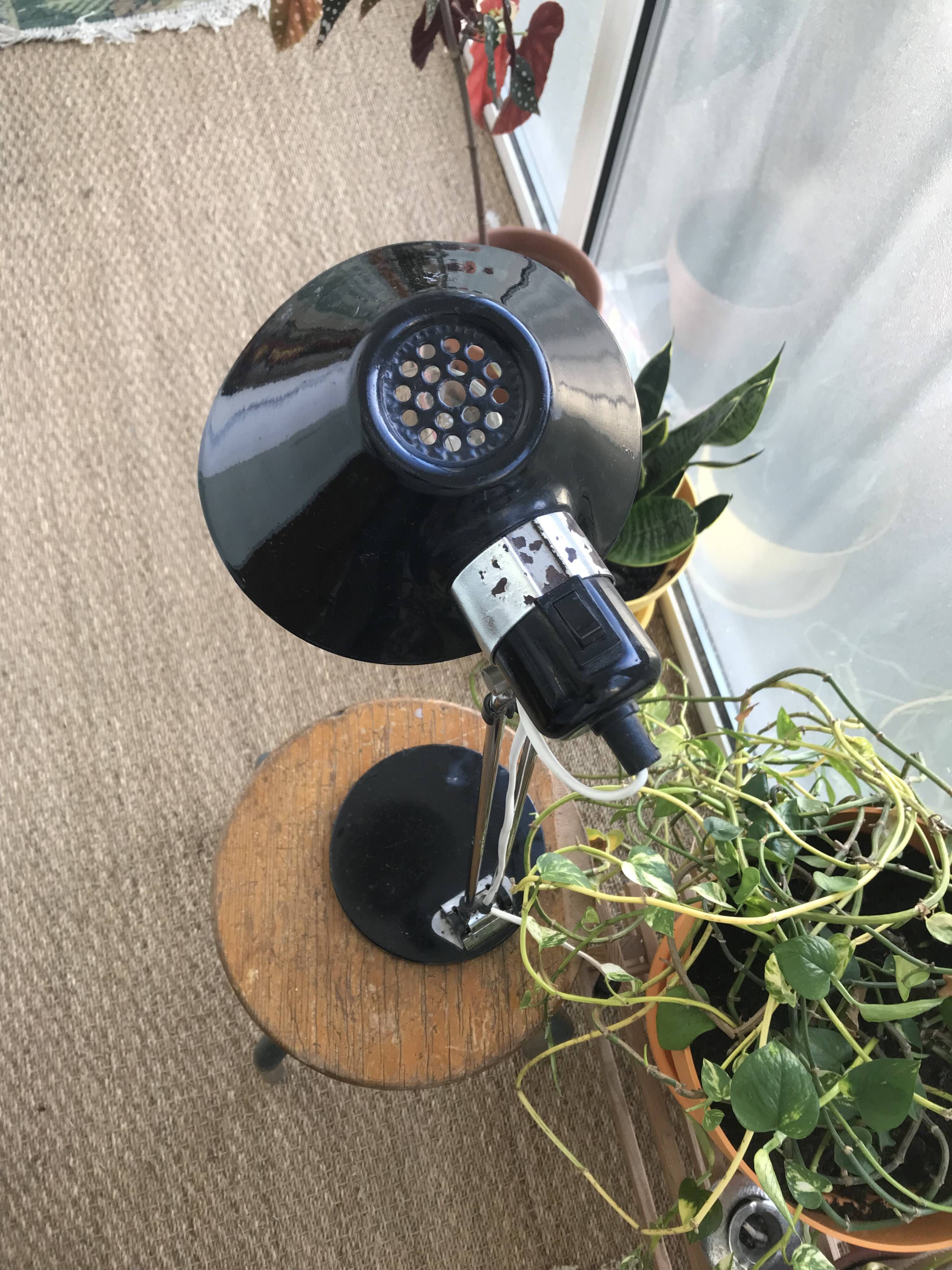 Lampe de bureau vintage Aluminor, années 1970