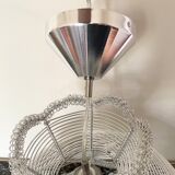 Wired metal suspension