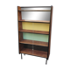 Multicolor bookcase shelf