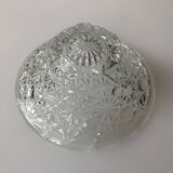 Glass and crystal bowl