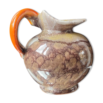 Ceramic pitcher by Roberto Rigon for Bertoncello, 1960s-70s