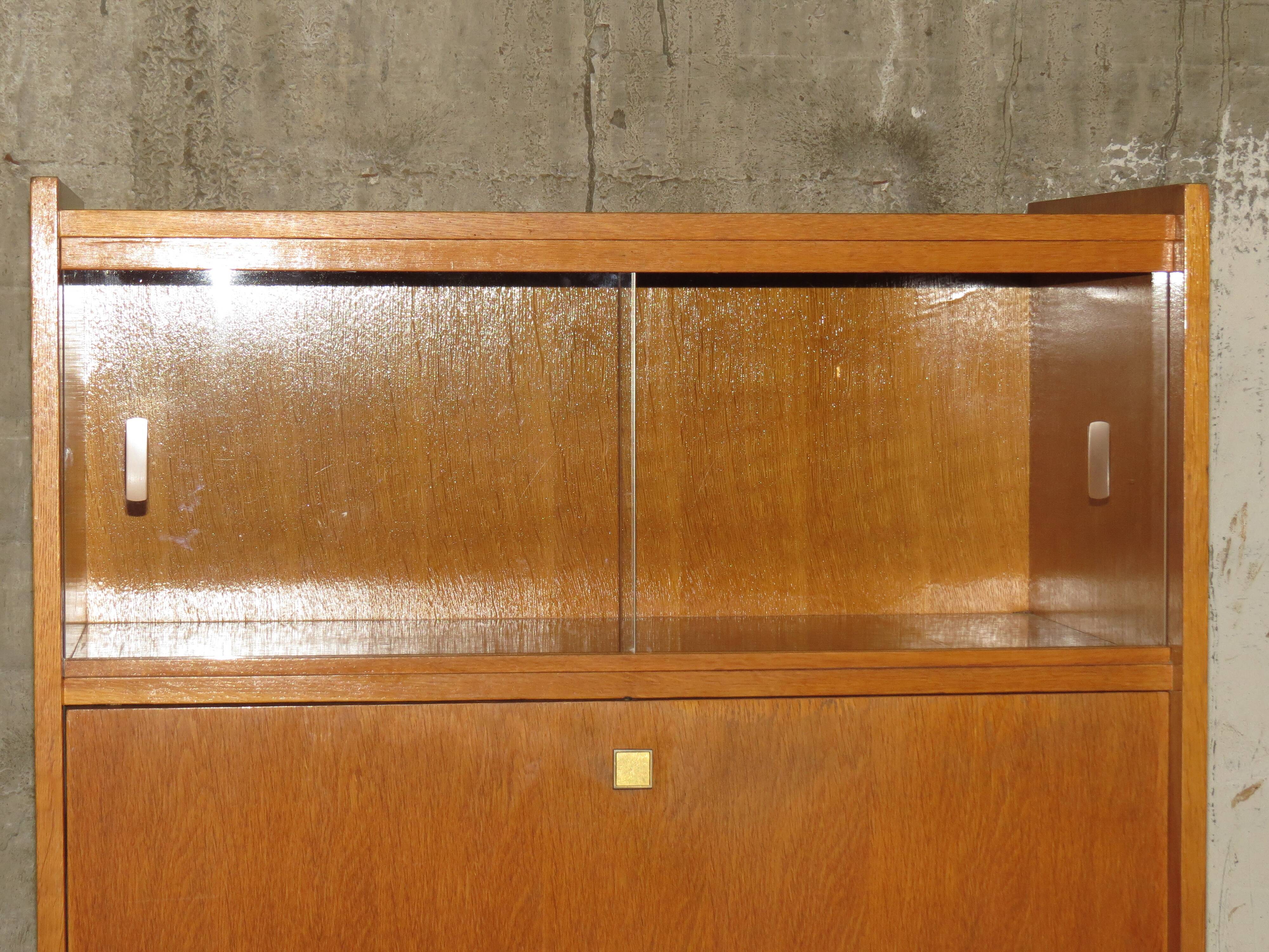 60's secretary with 3 drawers